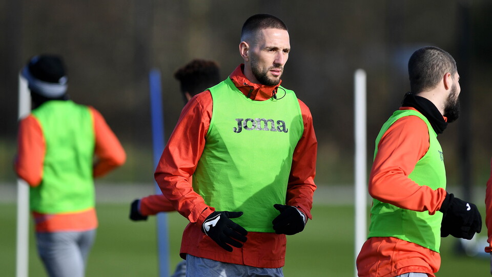 Swansea City training
