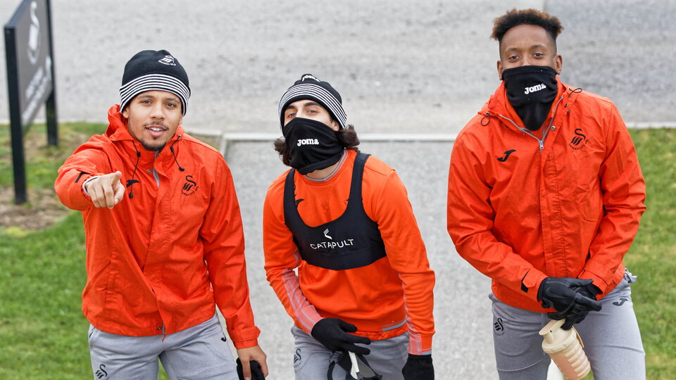 Swansea City training