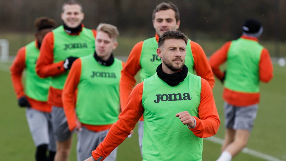 Swansea City training