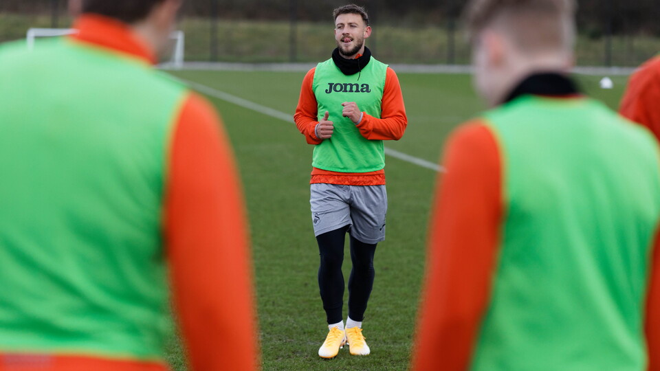 Swansea City training