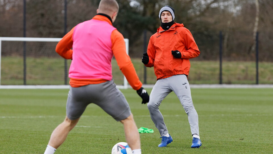 Swansea City training