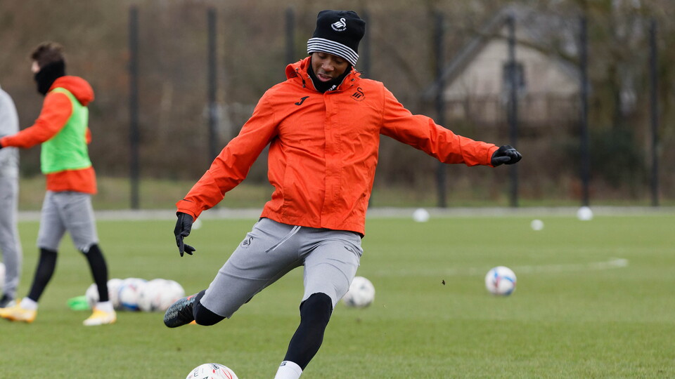 Swansea City training