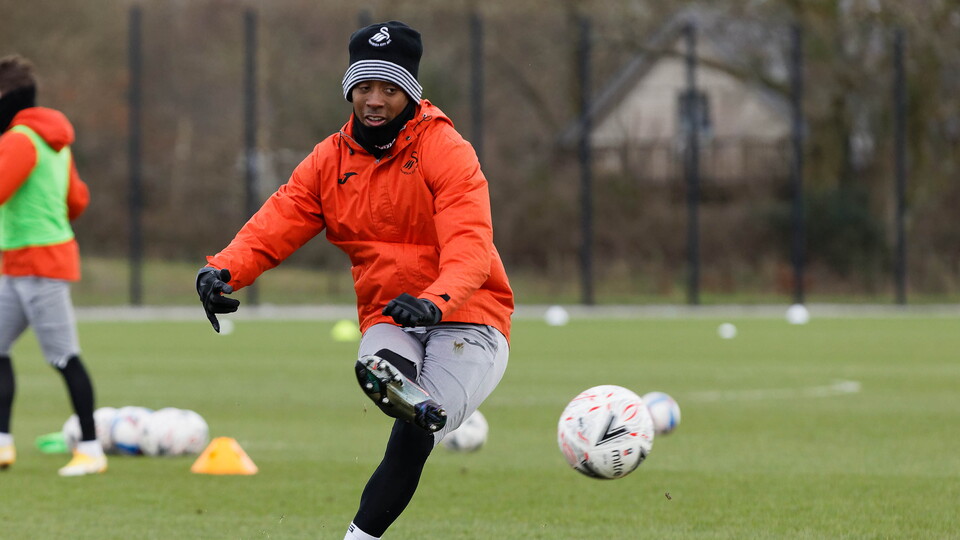 Swansea City training