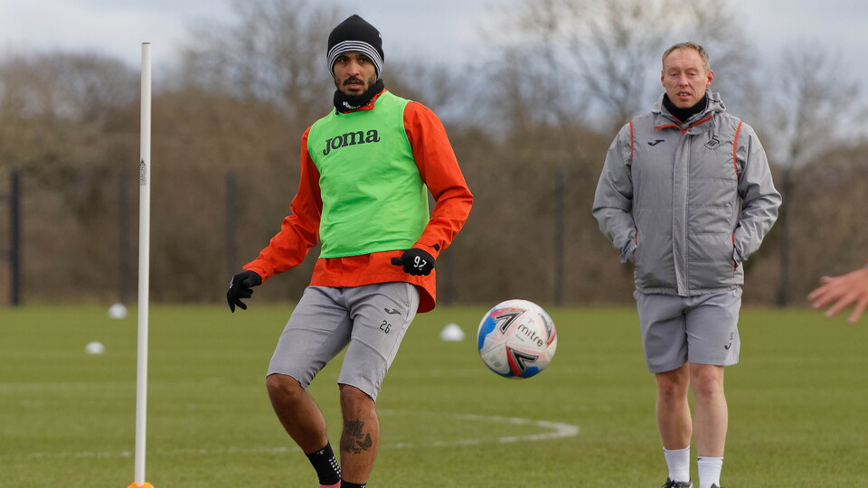 Swansea City training