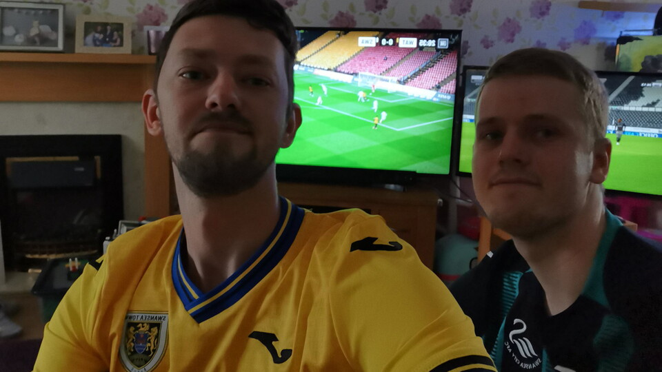 Swansea City supporters