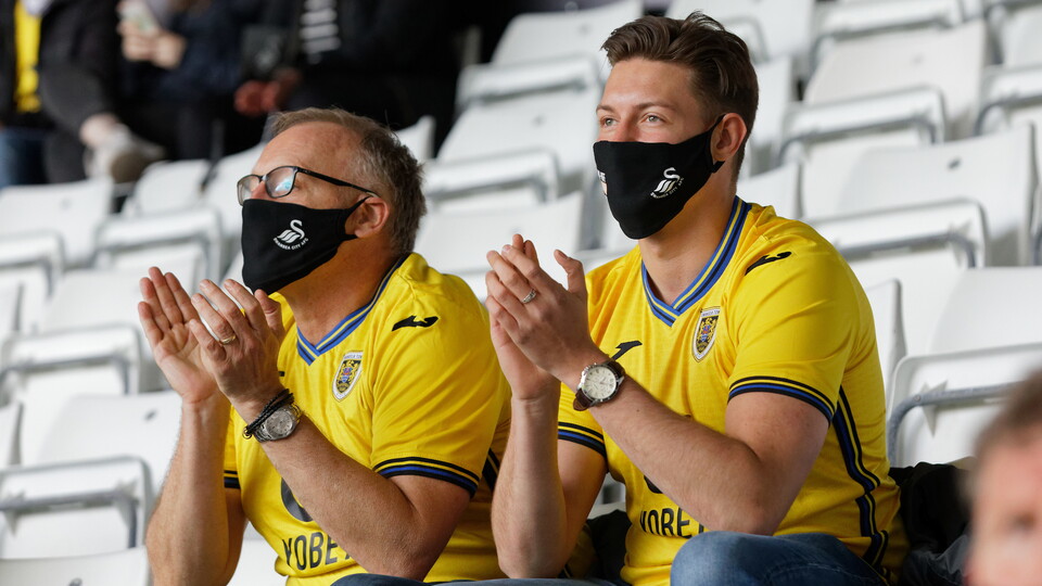 Swansea City supporters