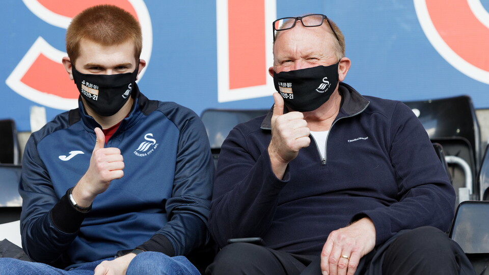 Swansea City supporters