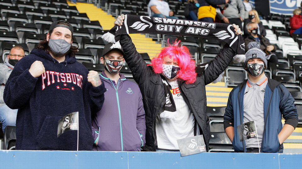 Swansea City supporters