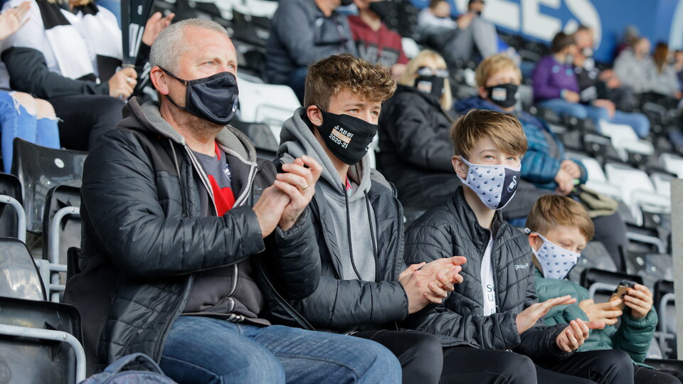 Swansea City supporters