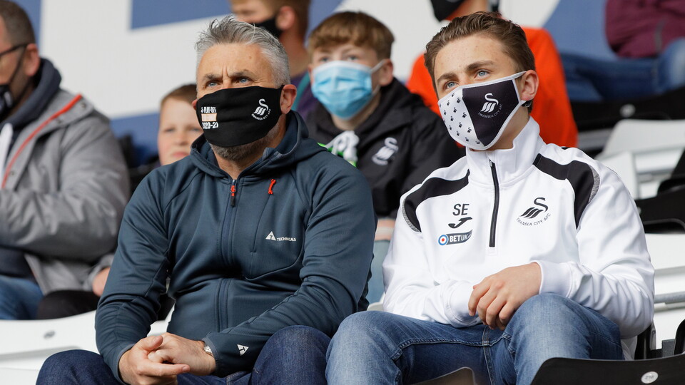 Swansea City supporters