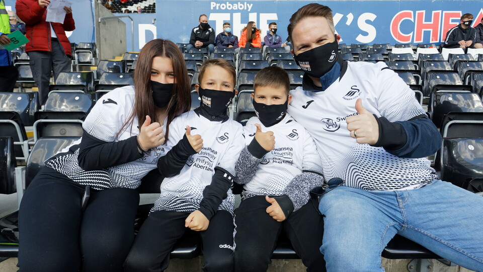 Swansea City supporters