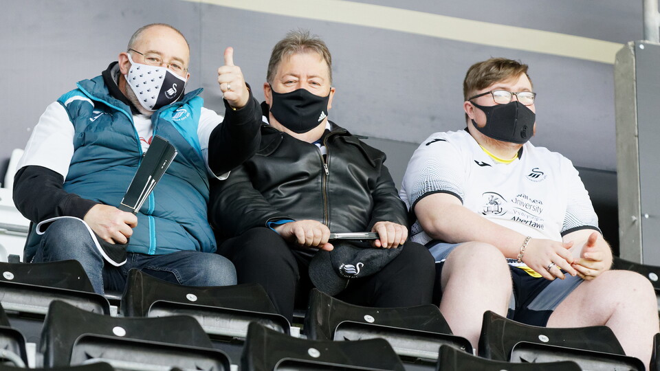 Swansea City supporters