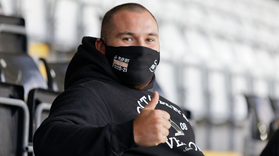 Swansea City supporters