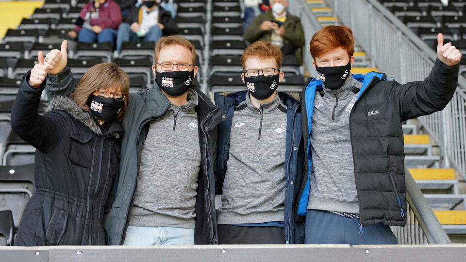Swansea City supporters