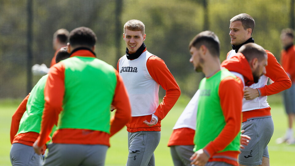 Swansea City training