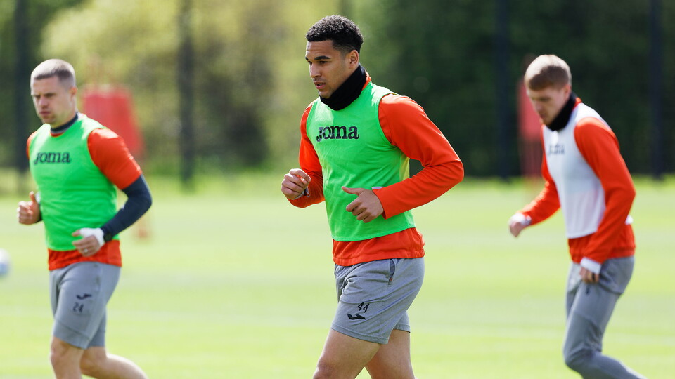 Swansea City training