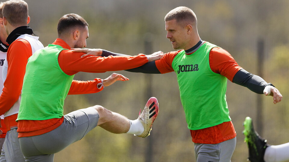 Swansea City training