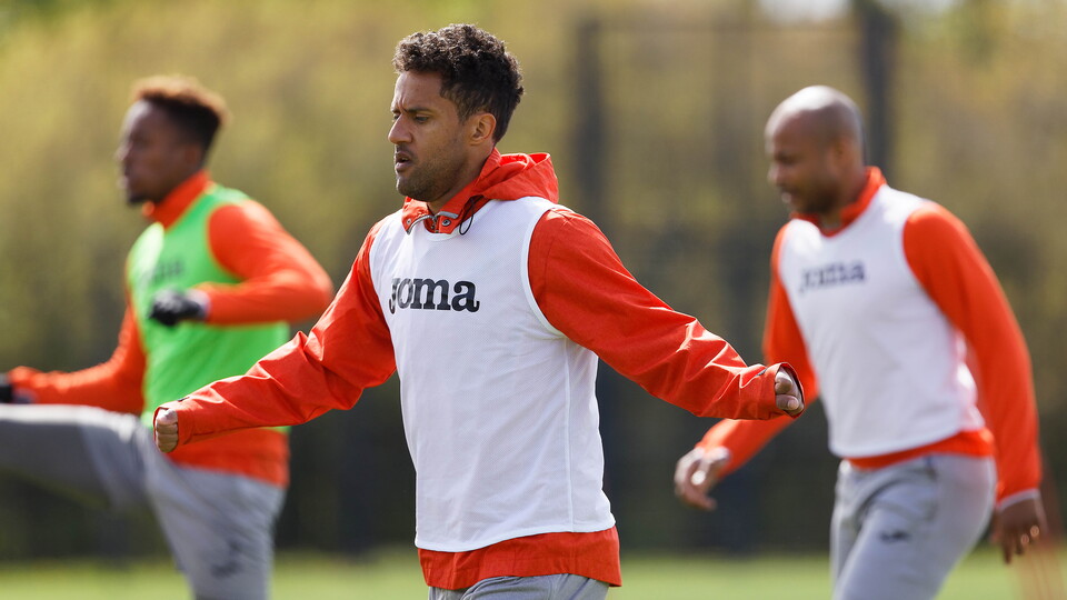 Swansea City training