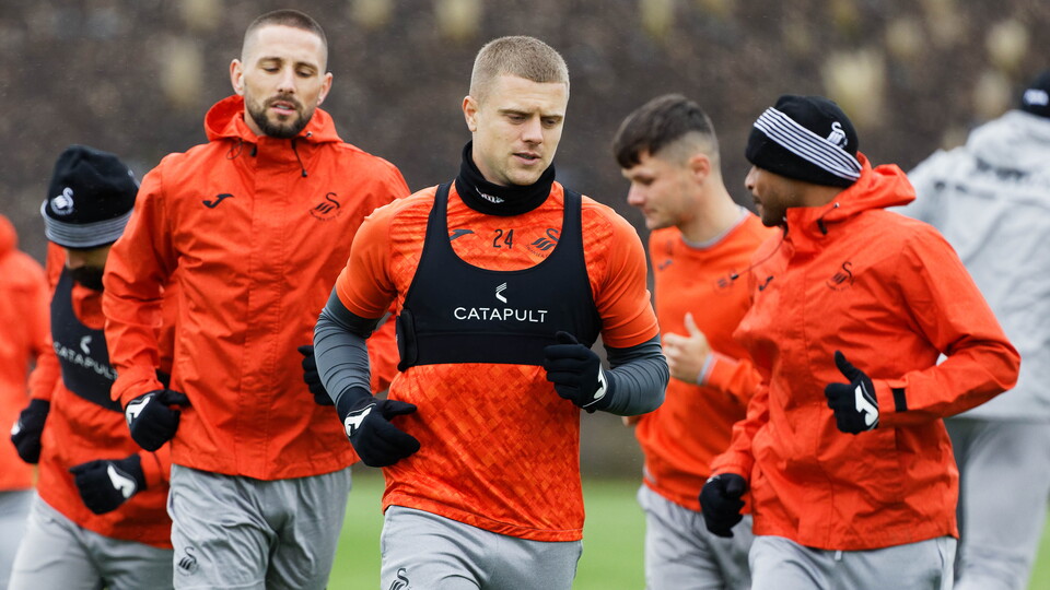 Swansea City training