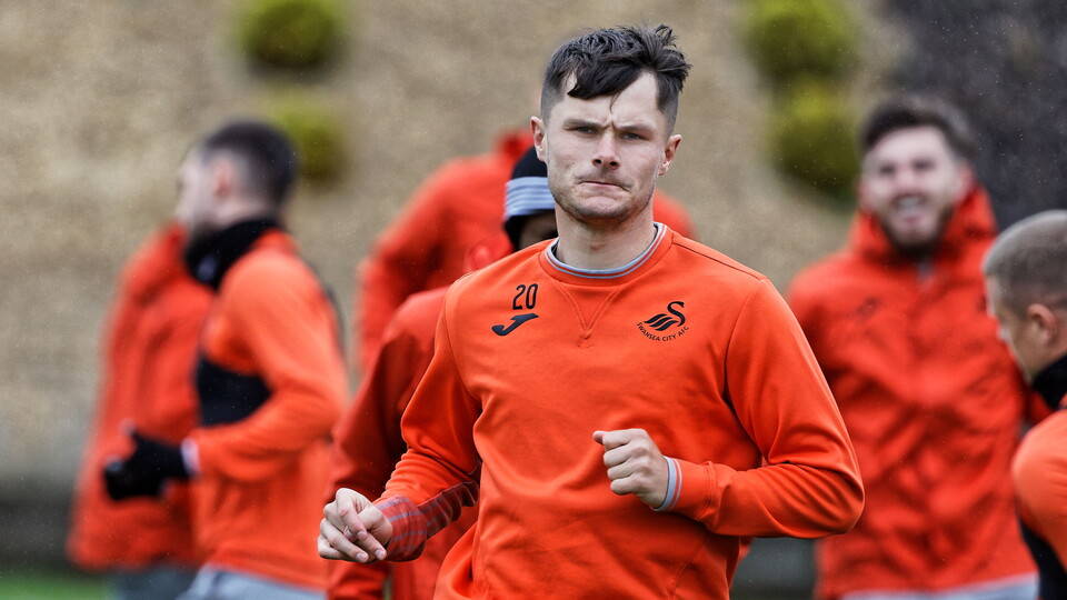 Swansea City training