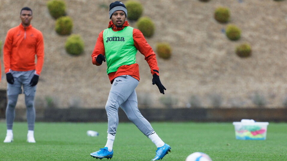 Swansea City training