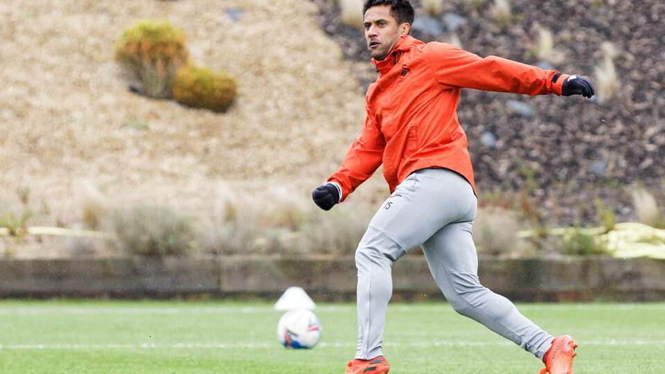 Swansea City training