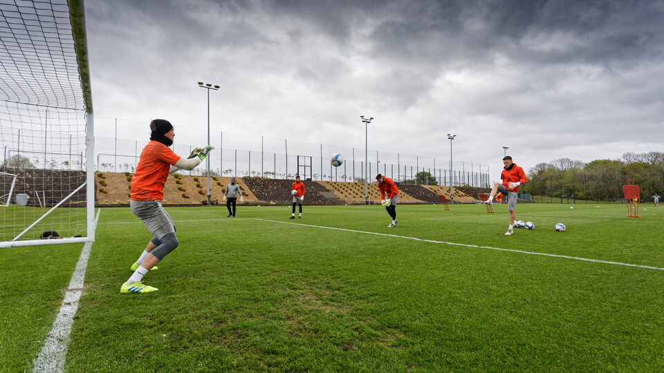 Swansea City training
