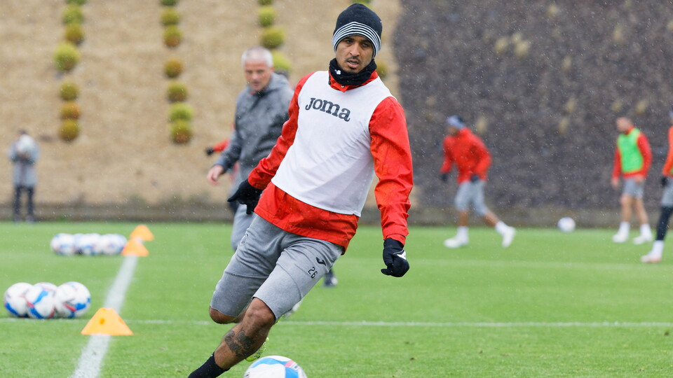 Swansea City training