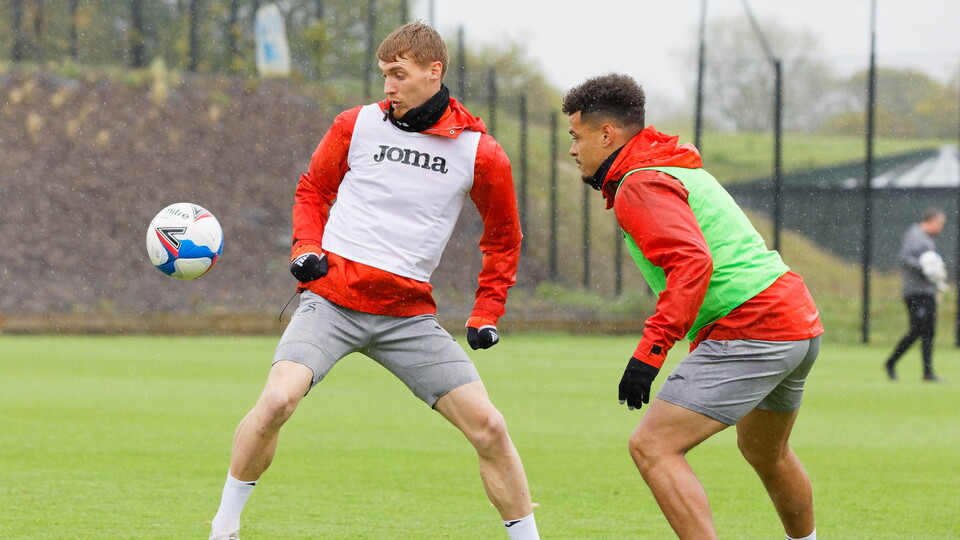 Swansea City training