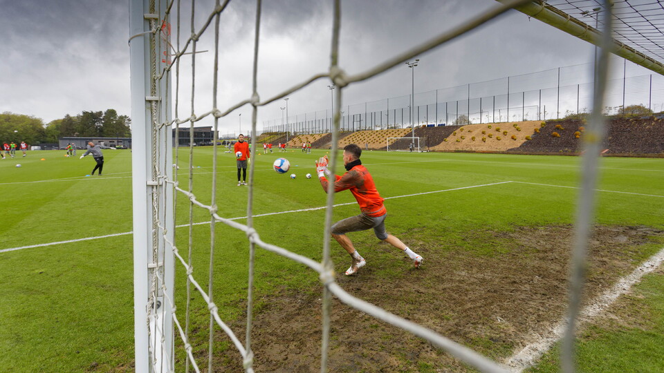 Swansea City training