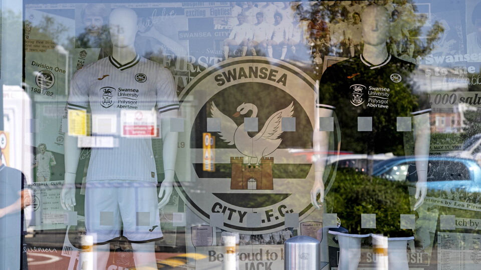 New kit on sale in the club shop