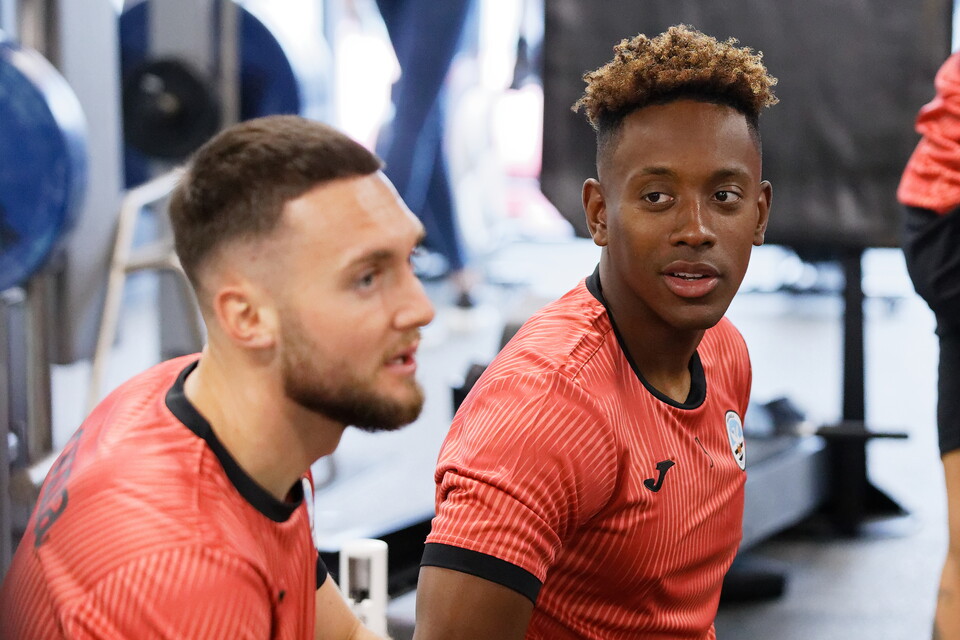 Swansea City pre-season training 2021