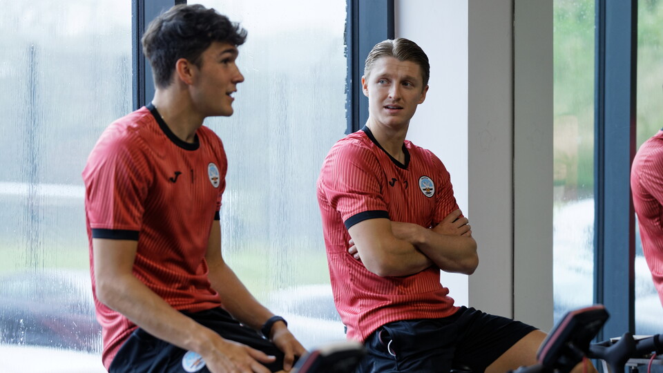 Swansea City pre-season training 2021