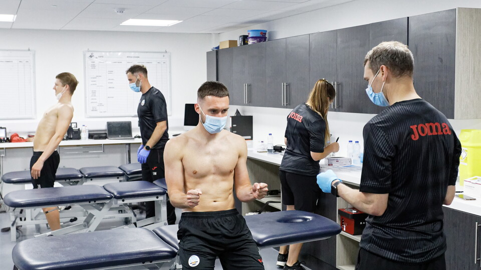 Swansea City pre-season training 2021
