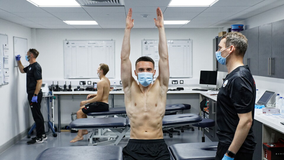 Swansea City pre-season training 2021