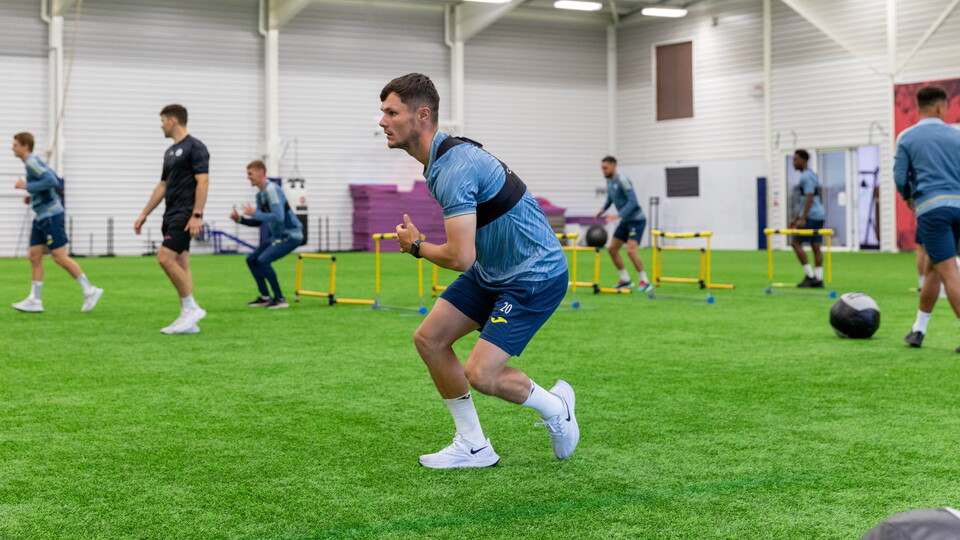 Swansea City training