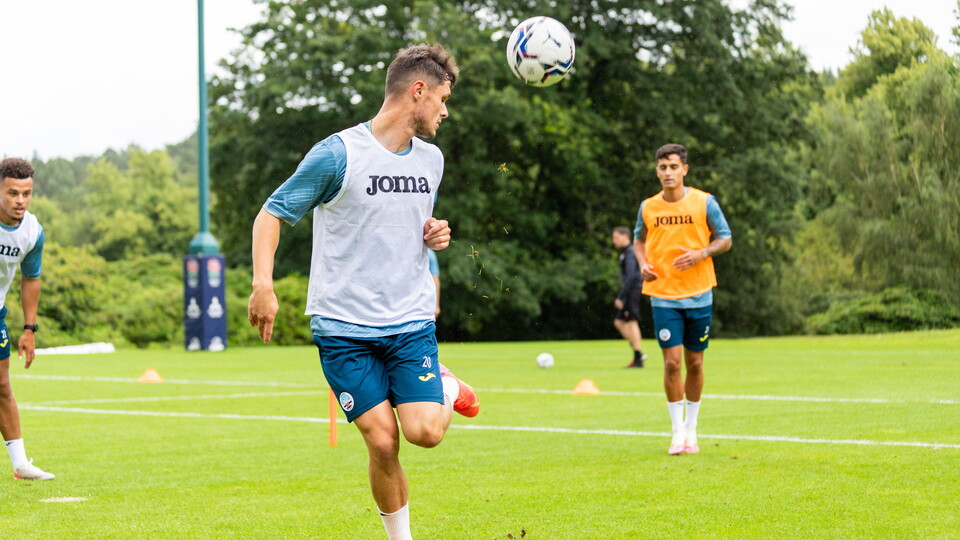 Swansea City training