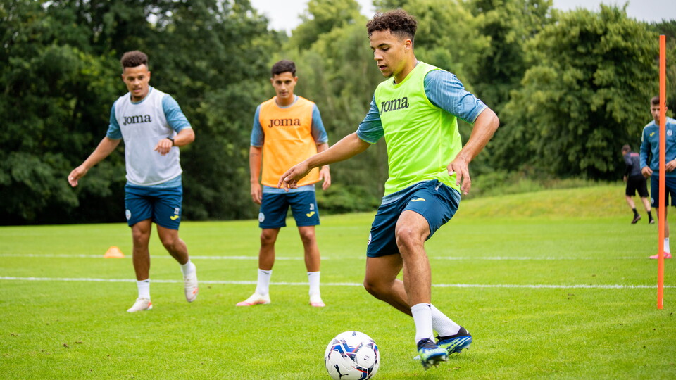 Swansea City training