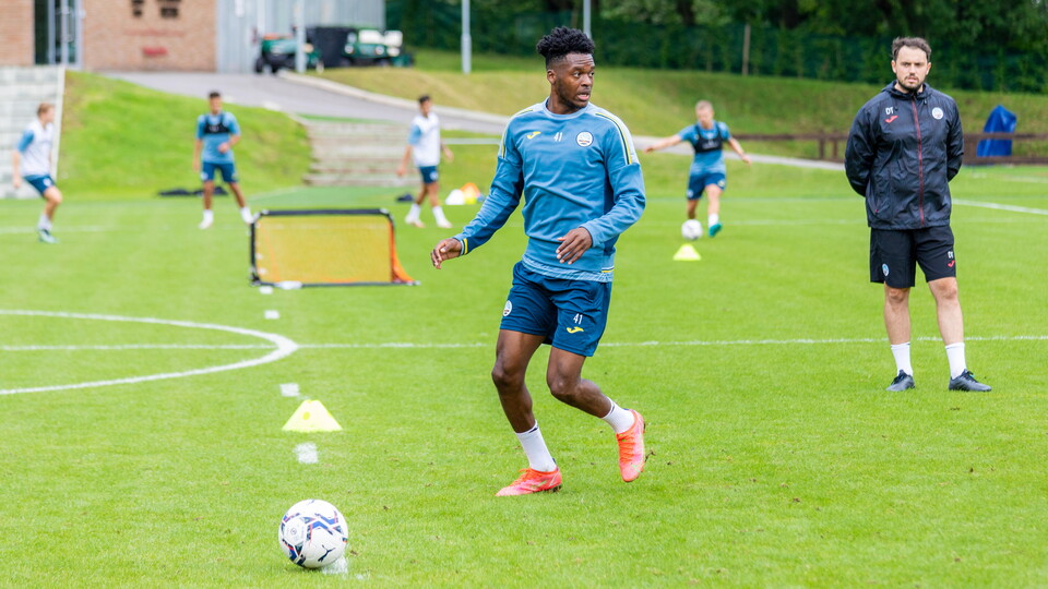 Swansea City training