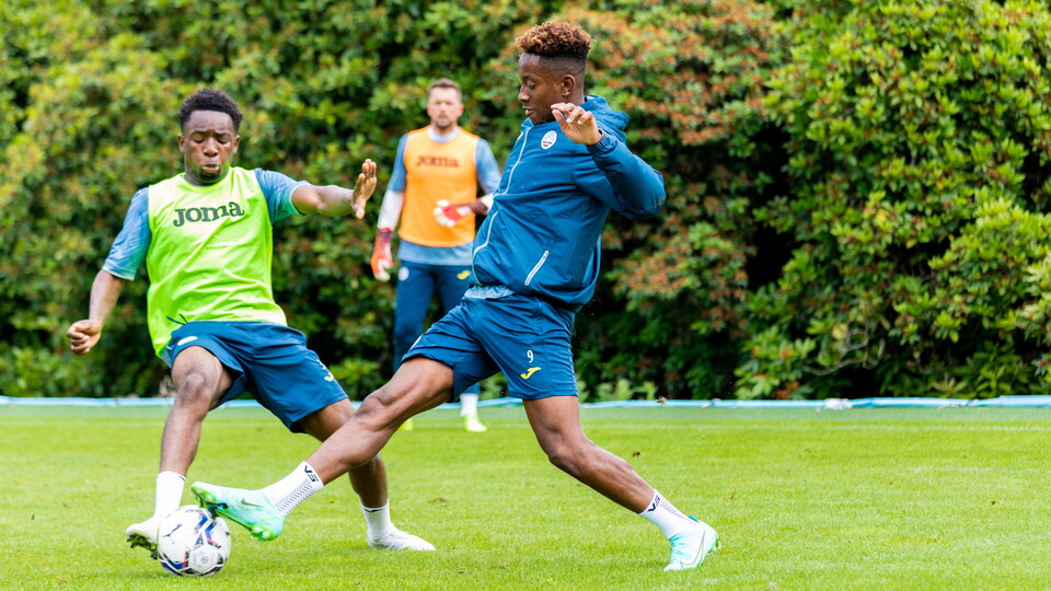 Swansea City training