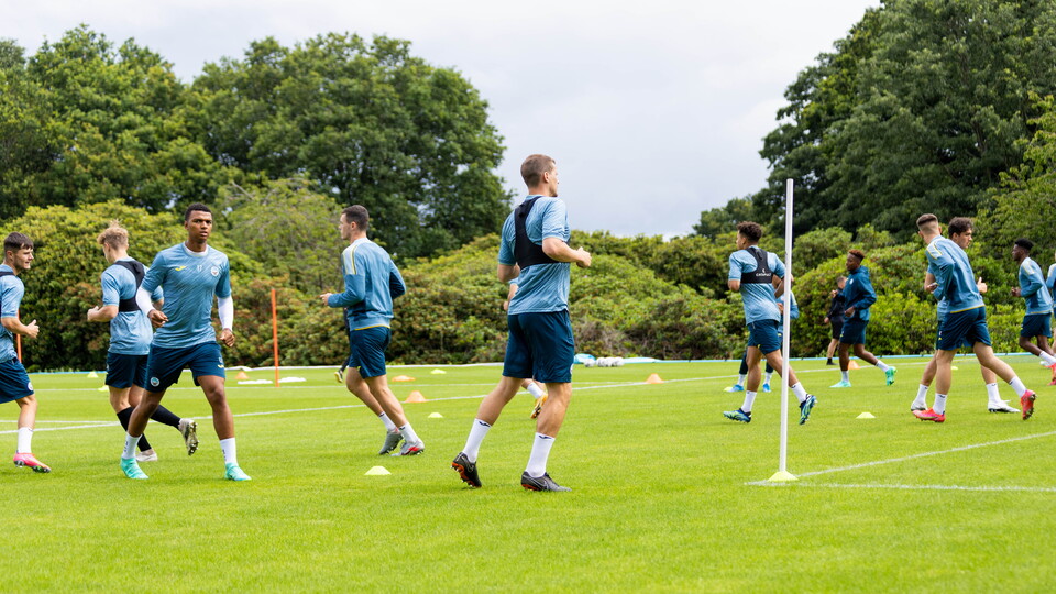Swansea City training
