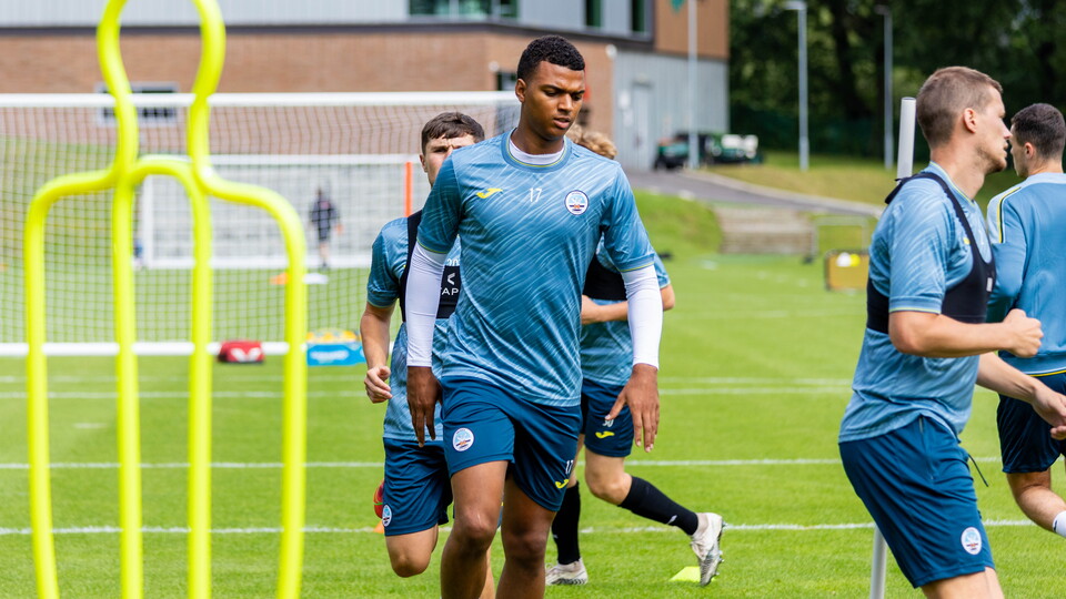 Swansea City training