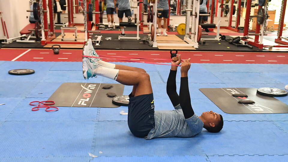 Swansea City training