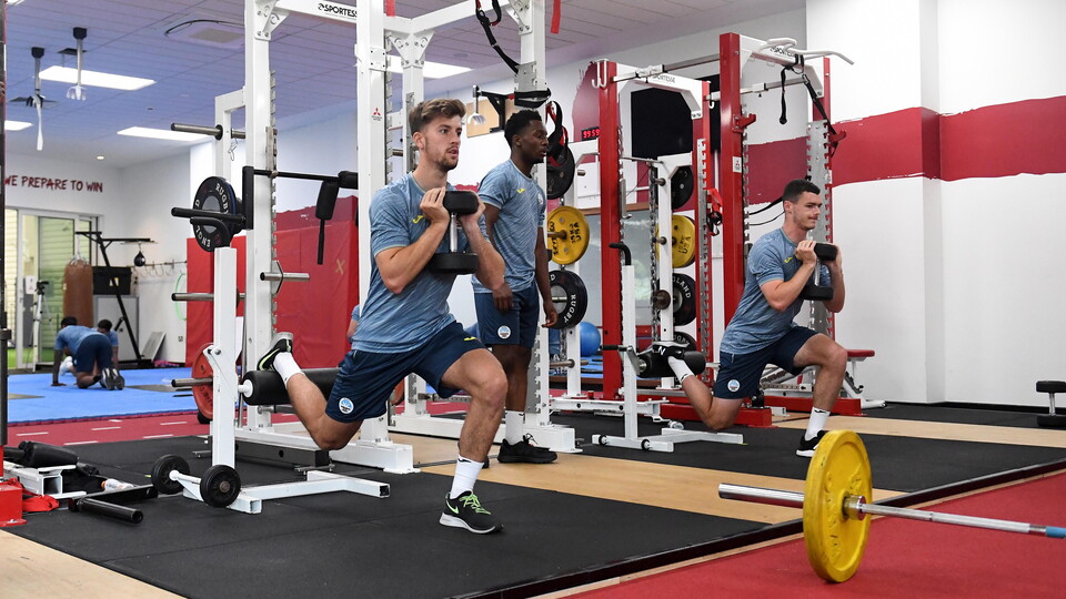 Swansea City training