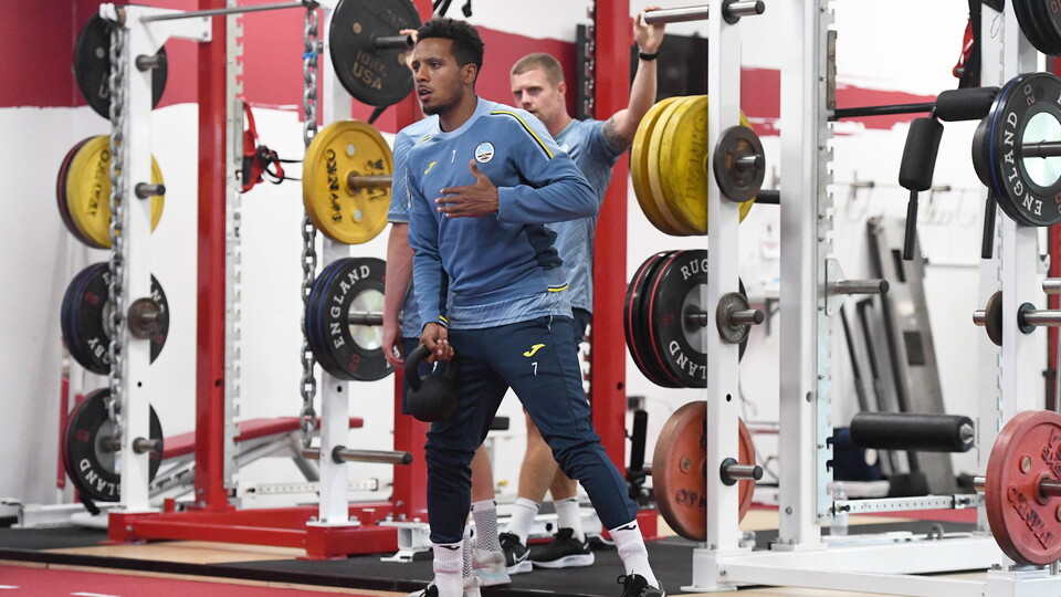 Swansea City training