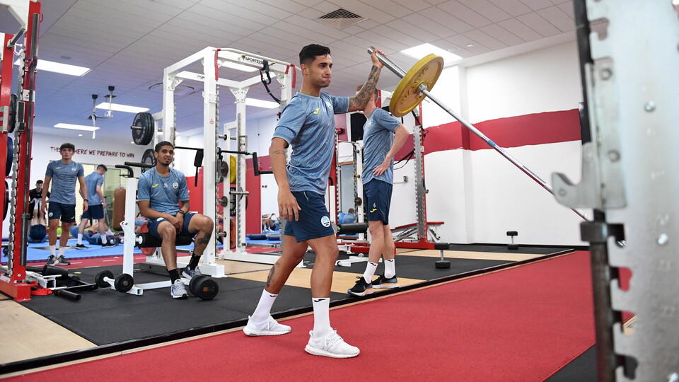 Swansea City training