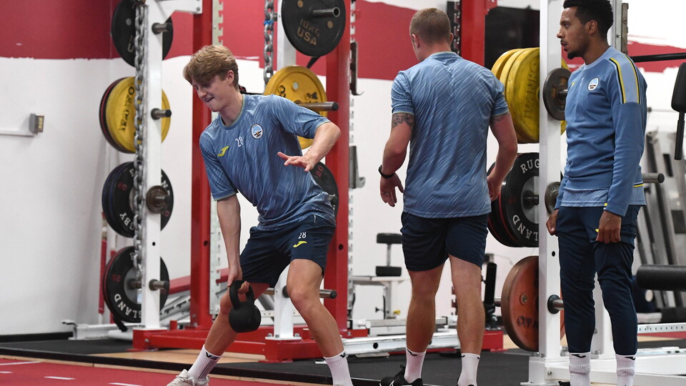Swansea City training