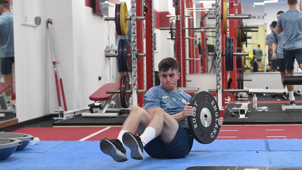 Swansea City training