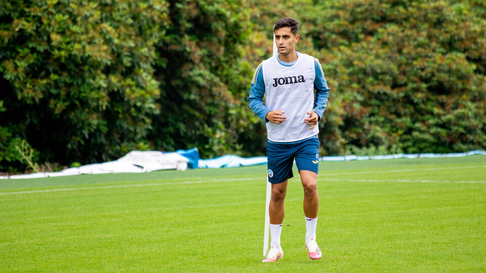 Swansea City training