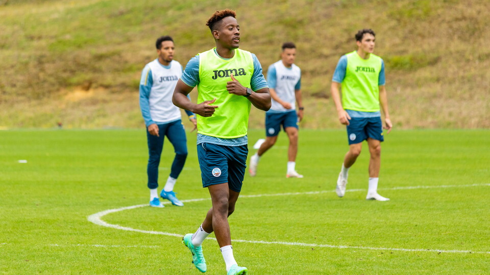 Swansea City training